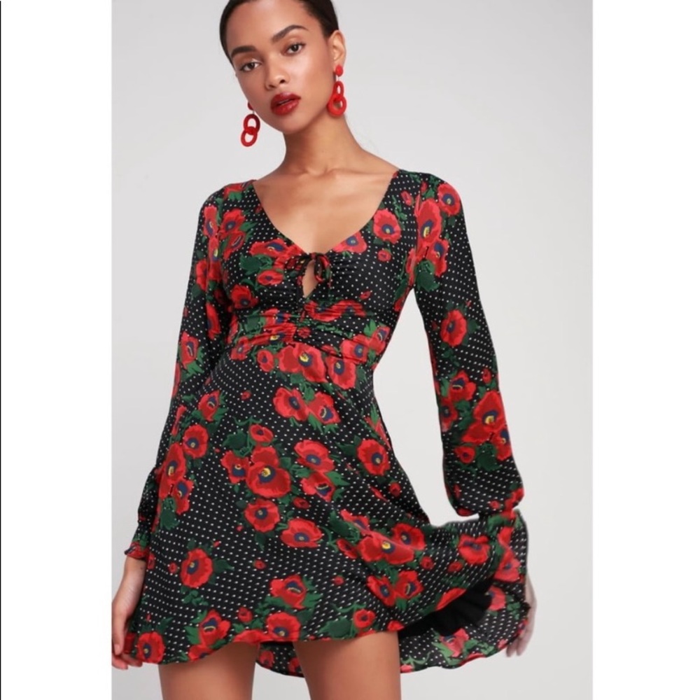 Free People Poppy print dress